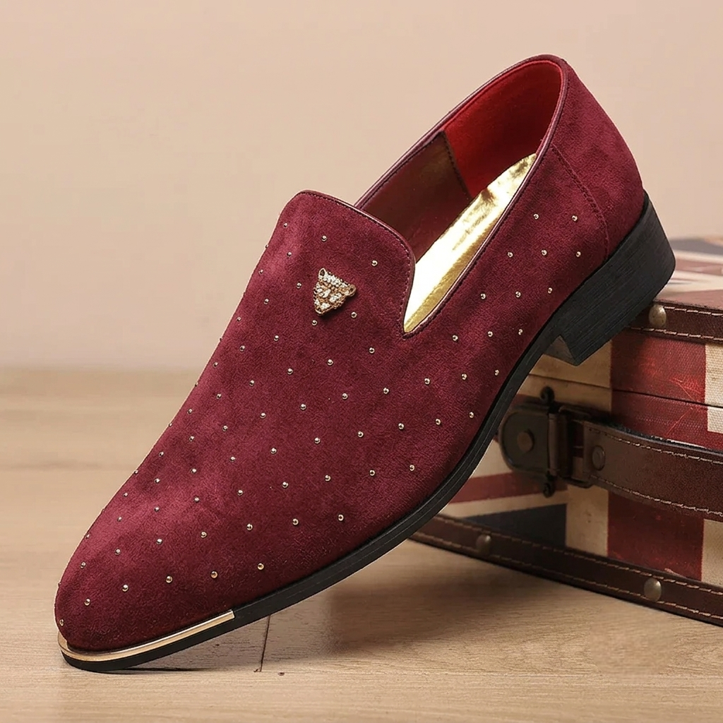 Regalia Noir Suede Loafers Ryvens