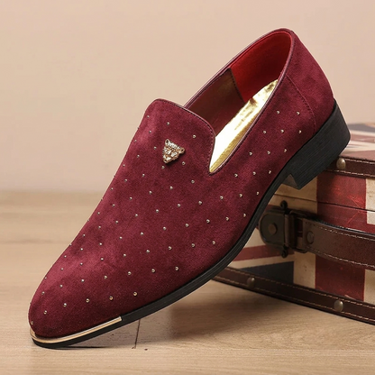 Regalia Noir Suede Loafers Ryvens