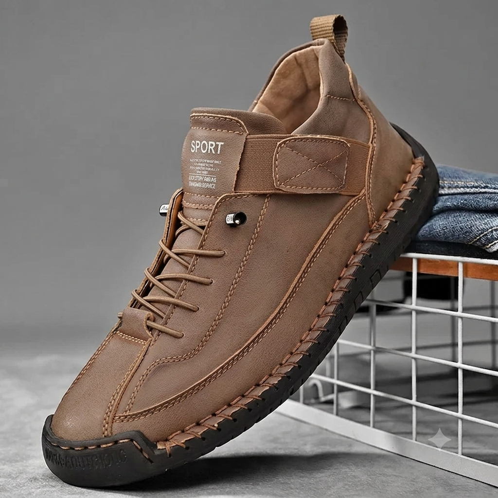 Brixton Stitch Low-Top Driving Sneaker