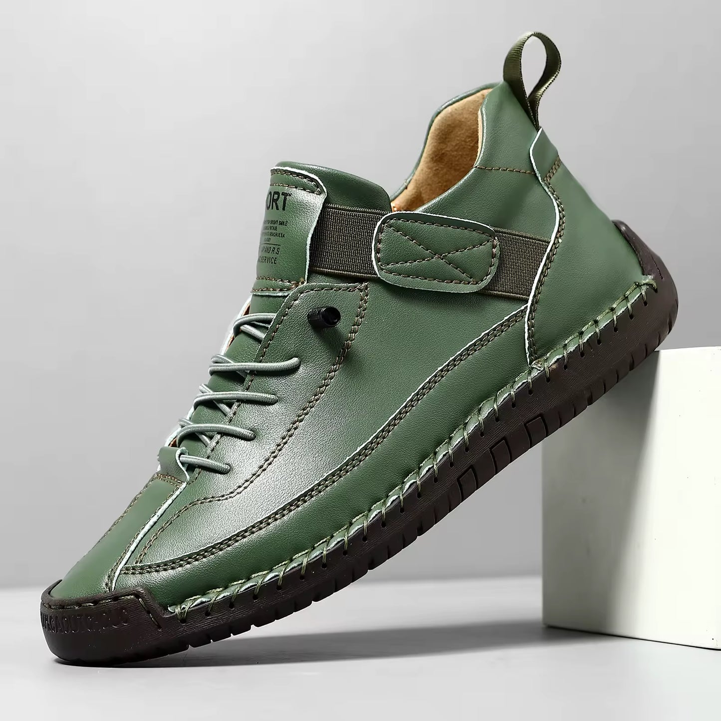 Brixton Stitch Low-Top Driving Sneaker