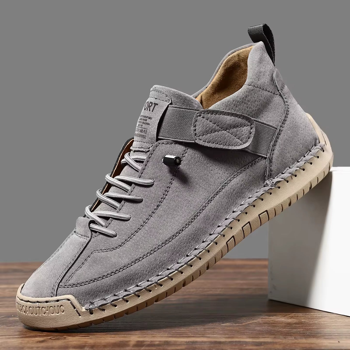 Brixton Stitch Low-Top Driving Sneaker