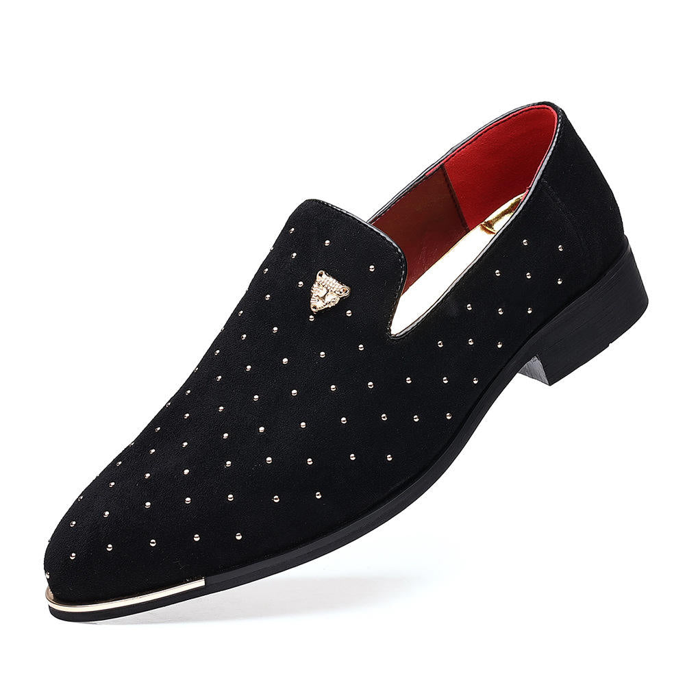 Regalia Noir Suede Loafers Ryvens