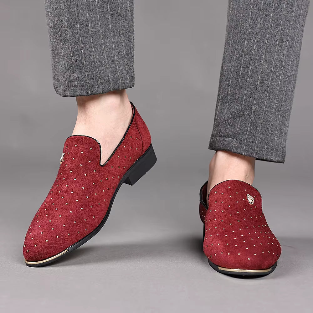 Regalia Noir Suede Loafers Ryvens