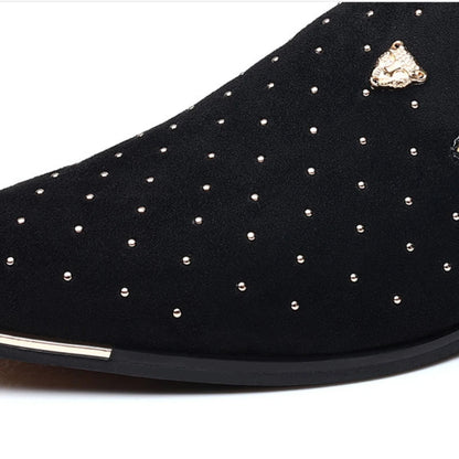 Regalia Noir Suede Loafers Ryvens
