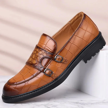 Giovanni Dual Monk Loafers Ryvens