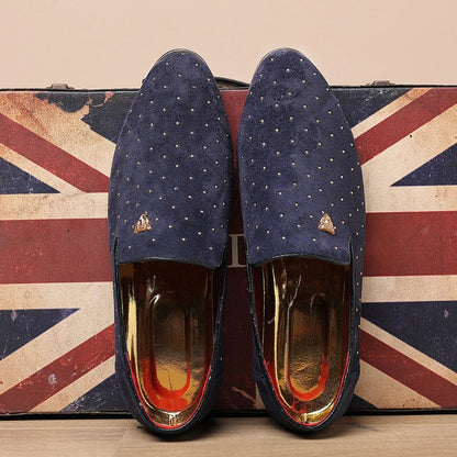 Regalia Noir Suede Loafers Ryvens