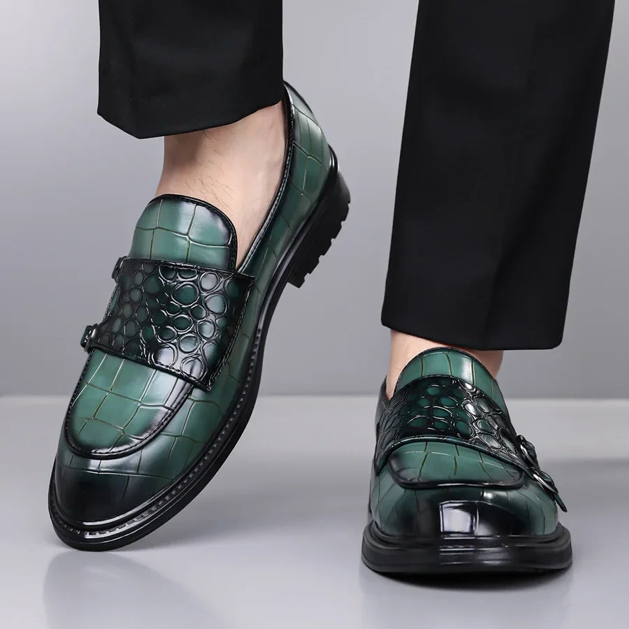 Giovanni Dual Monk Loafers Ryvens