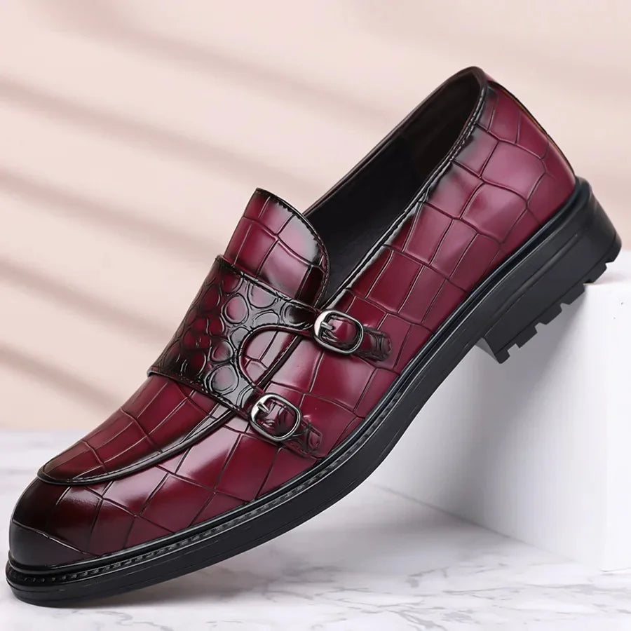 Giovanni Dual Monk Loafers Ryvens